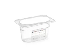 Bac Gastronorme GN 1/9 0,9L Transparent 176x108x(P)100 mm - Hendi
