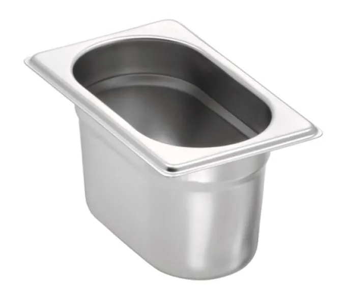 Bac gastronorme GN 1/9 - 176x108x100 mm - Matériel CHR Pro