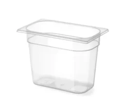 Bac Gastronorme Profi Line GN 1/4 2,8L Transparent 265x162x(P)100 mm - Hendi