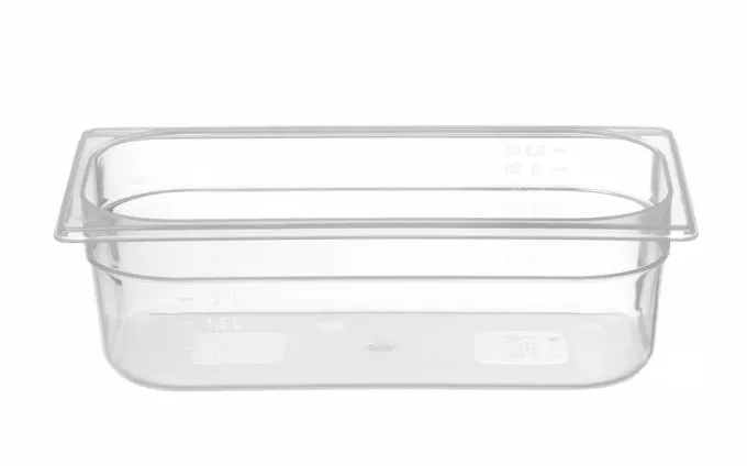 Bac Gastronorme Profi Line GN 1/3 4L Transparent 325x176x(P)100 mm - Hendi