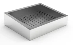 Bac à Glace Pilée Incliné 2/1GN - Combisteel