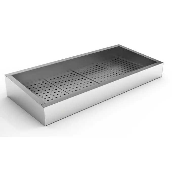 Bac à Glace Pilée Incliné 4/1GN - Combisteel