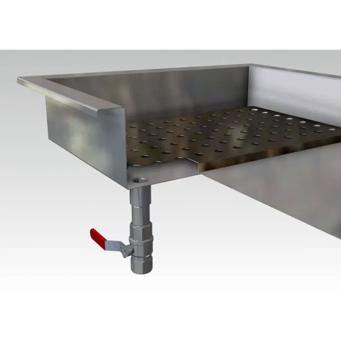 Bac à Glace Pilée Intégré 2/1GN - Combisteel