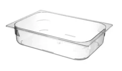 Bac à glace polycarbonate 5L Transparent 360x250x(H)80 mm - Hendi
