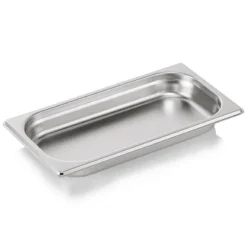 Bac GN 1/3 en Acier au nickel-chrome 1,5 L P 40 mm - Was Germany