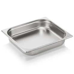 Bac GN 2/3 en Acier au nickel-chrome 5,5 L P 65 mm - Was Germany