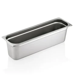 Bac GN 2/4 en Acier Chrome 8,5 L P 150 mm - Was Germany