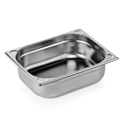 Bac GN 1/2 Inox Coins Gaufrés 6,5 L P 100 mm - Was Germany