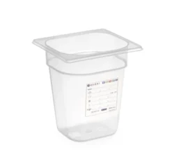 Bac GN 1/6 2,4L Transparent 176x162x(P)150 mm - Hendi