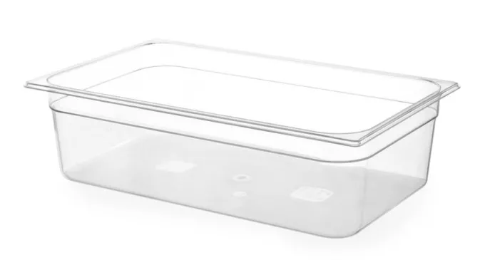 Bac GN 1/1 Profi Line 28L Polycarbonate Transparent 530x325x(P)200mm - Hendi