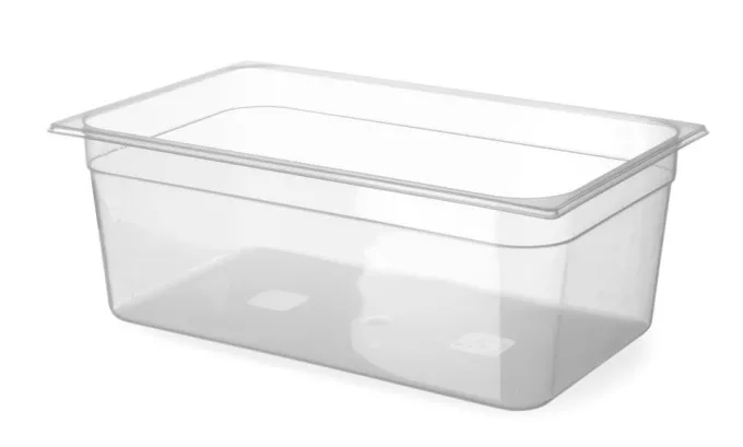 Bac GN 1/1 Profi Line 28L Polypropylène Transparent 530x325x(P)200mm - Hendi