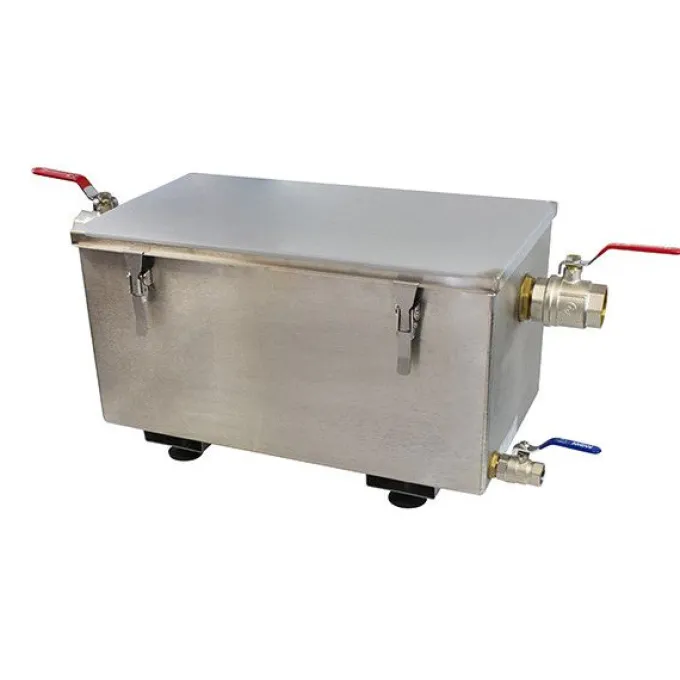 Bac à Graisse Inox 304 44 Litres Capacité 100 Couverts - L2G