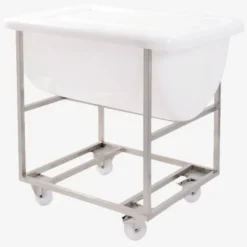 Bac grand volume semi-cylindrique 170 L - blanc - Gilac
