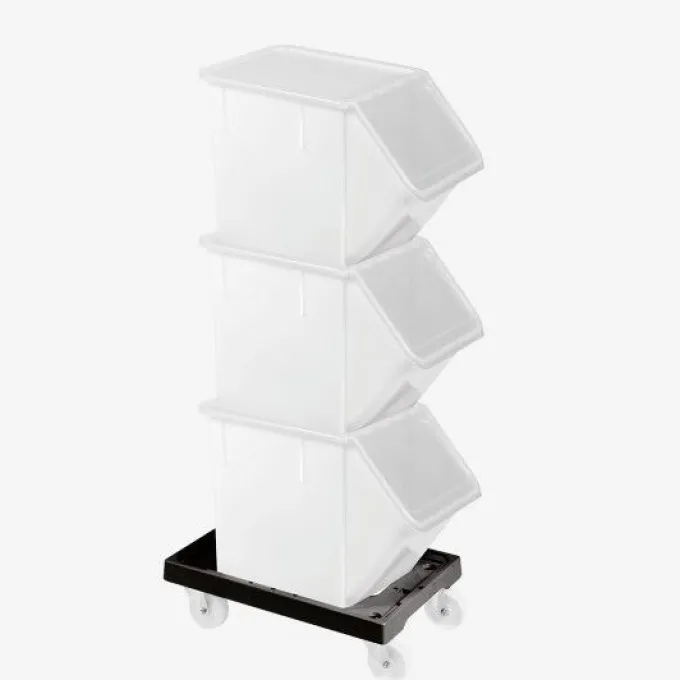 Bac à ingrédients 40 L + couvercle transparent - Gilac