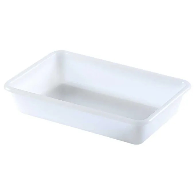 Bac Plat - 305X195XH60 mm - Blanc - Matériel CHR Pro