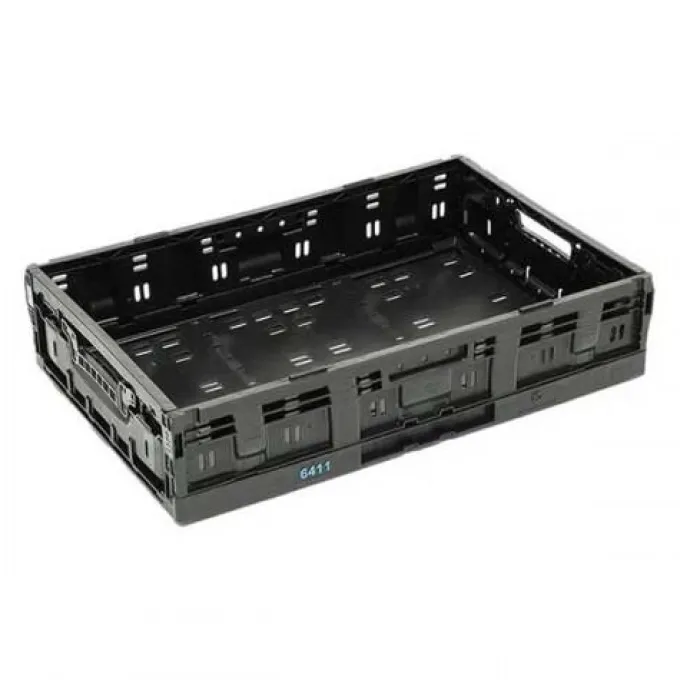 Bac Pliable Noir - 600X400X131 mm - Matériel CHR Pro
