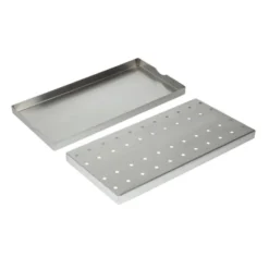 Bac récepteur inox professionnel 400 x 200 mm - Olympia