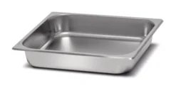 Bac rectangulaire en acier inoxydable pour Chafing Dish P390002 - Pujadas