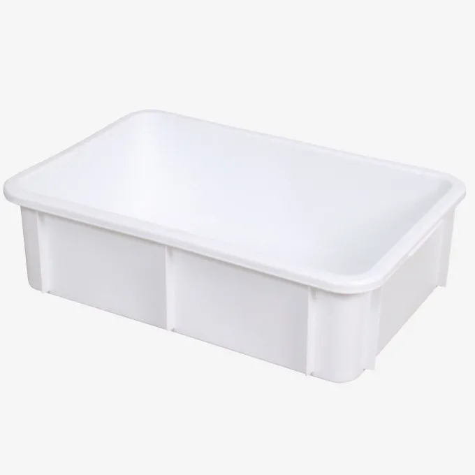 Bac rectangulaire 25 L - blanc - Gilac