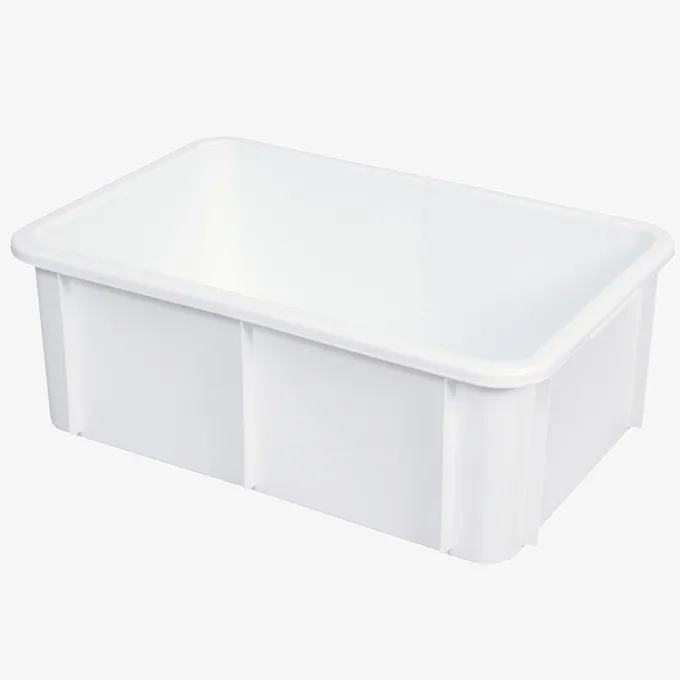 Bac rectangulaire 35 L - blanc - Gilac