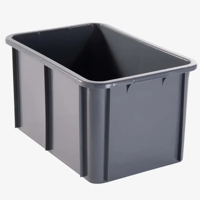 Bac rectangulaire 55 L - gris - Gilac