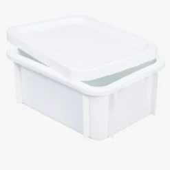 Bac renforcé 400 x 300 12 L - blanc - Gilac