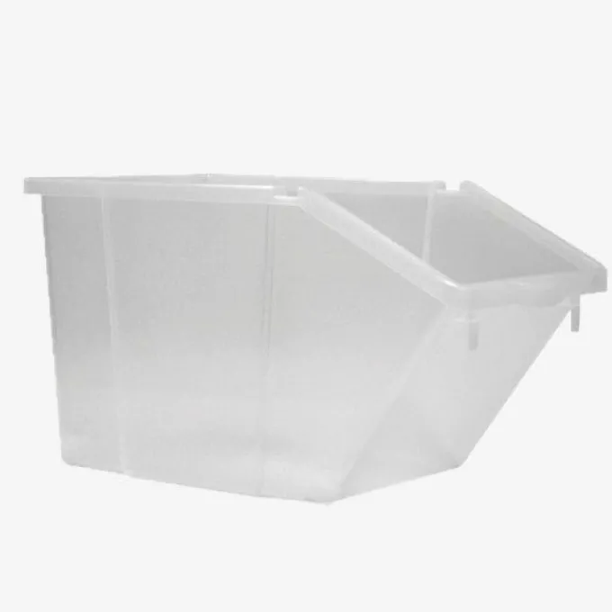 Bacs à ingrédients 30 L + couvercles + 4 roues - Lot de 2 - Gilac