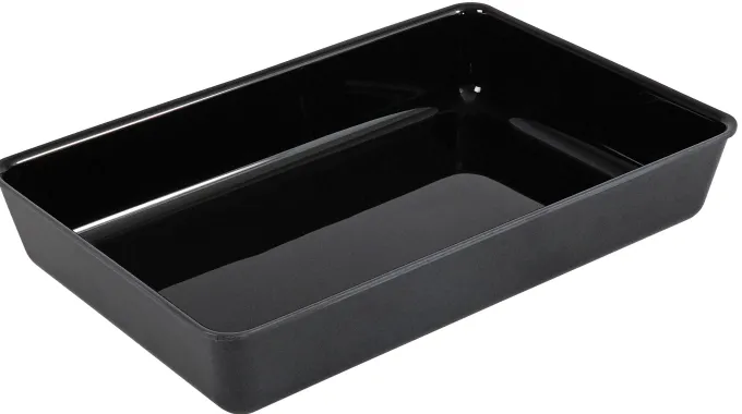 Bac Vitrine Abs Noir - L2G