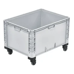 Bac 800X600X120 avec 4 Roulettes -2 Freins - Matériel CHR Pro