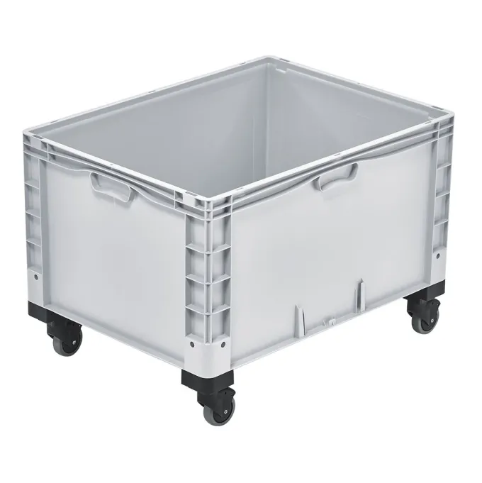 Bac 800X600X320 avec 4 Roulettes -2 Freins - Matériel CHR Pro