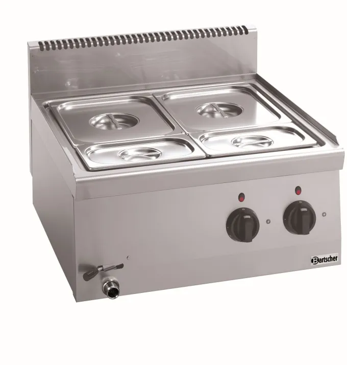Bain-marie Bartscher 1 x GN 1/1 et 2 x GN 1/4 - Bartscher