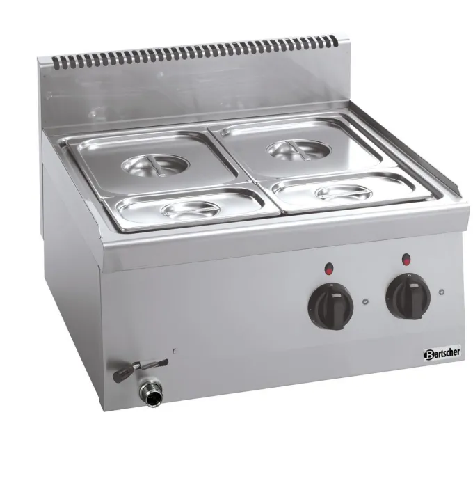 Bain-marie Bartscher 1 x GN 1/1 et 2 x GN 1/4 - Bartscher