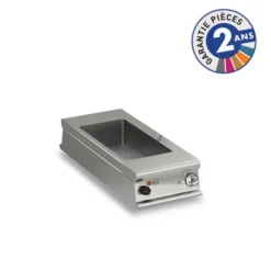 Bain Marie Electrique à Poser Inox - 1 bac GN 1/3 + 1 bac GN 1/1 - Baron