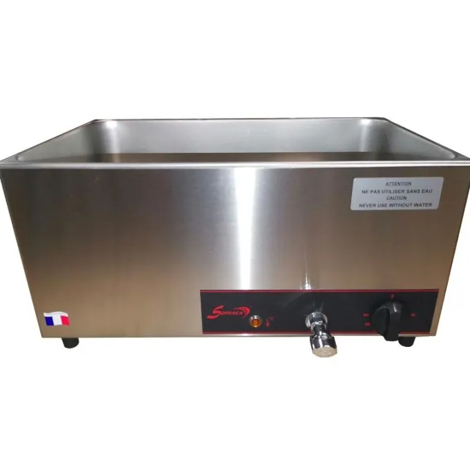 Bain-marie GN 1/1 avec vidange en largeur - Gamme CBS - 21 L - Sofraca