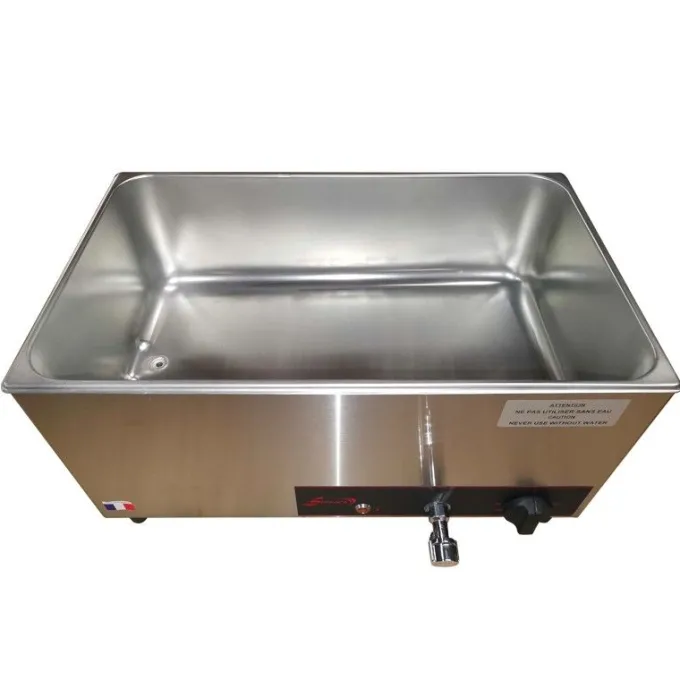 Bain-marie GN 1/1 avec vidange en largeur - Gamme CBS - 21 L - Sofraca