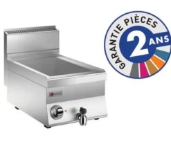 Bain marie électrique - 1 bac GN 1/1 - Gamme 650 - Baron