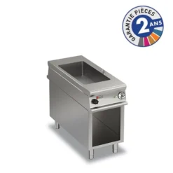 Bain-marie électrique sur pied - P1100 - 1 bac GN 1/3 + 1 bac GN 1/1 - Baron