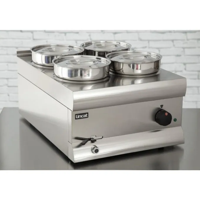 Bain-Marie 4 Pots Silverlink 600 BS4W - Lincat
