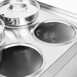 Bain-Marie 4 Pots Silverlink 600 BS4W - Lincat