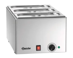Bain Marie Professionnel 3 Bacs GN 1/3 - Bartscher