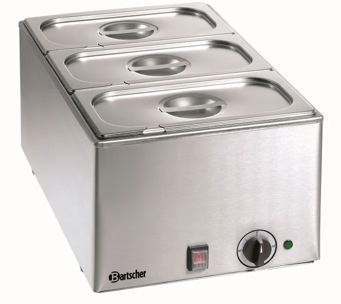 Bain Marie Professionnel 3 Bacs GN 1/3 - Bartscher