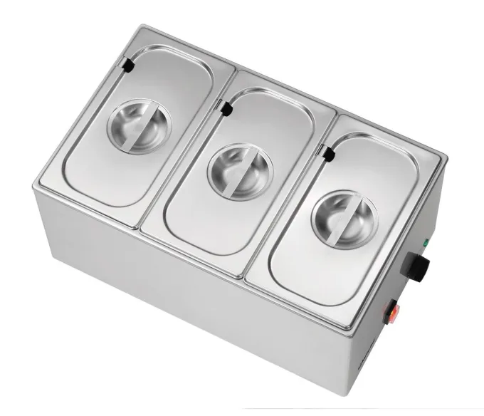 Bain Marie Professionnel 3 Bacs GN 1/3 - Bartscher