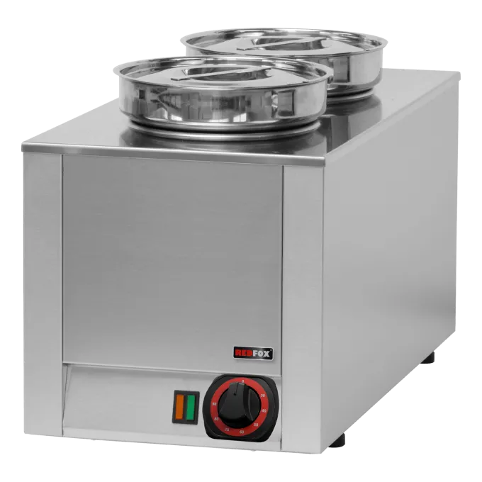 Bain marie 2 récipients sèche - BM 02 D - Redfox
