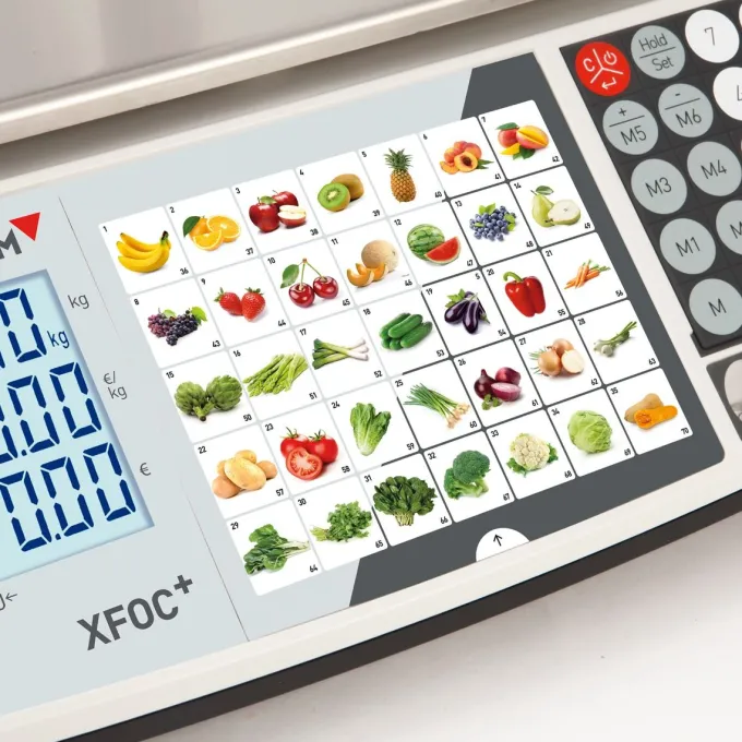 Balance Commerciale XFOC+ 15RS Poids Prix - 6/15 Kg - Gram