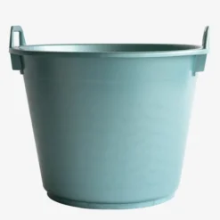 Baquet économique rond 40 L - vert - Gilac