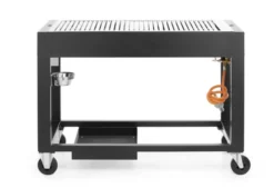 Barbecue à gaz Tampa Noir 10kW 1260x580x(H)900 mm - Hendi