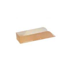 Barquette Bio Hot-Dog 25x7x5 cm - Lot de 50 - SDG