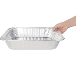 5 barquettes rectangulaires aluminium GN 1/2 - Fiesta
