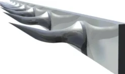 BARRE A 10 DENTS INOX 304, SECTION 40X8 MM - L2G