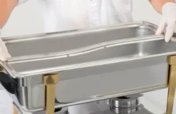 Barre Intermédiaire Longue pour Bac de Buffet GN 2/4 - Pujadas